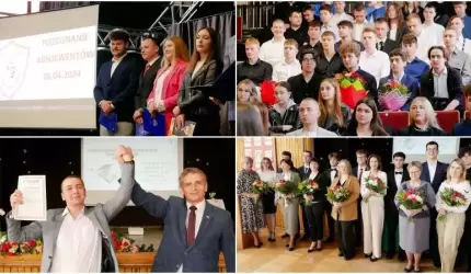 Maturzyści z powiatowych szkół odebrali świadectwa