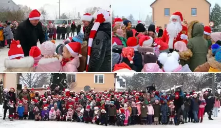 Udanińska choinka rozbłysnęła już swoim blaskiem!