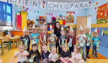 Dzień Chłopaka w Przedszkolu nr 1 w Środzie Śląskiej