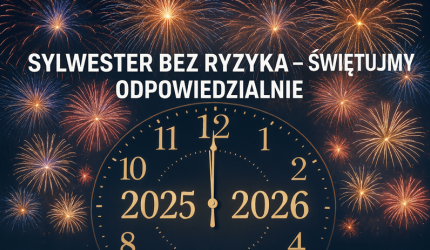 Niech Nowy Rok rozbłyśnie bezpiecznie!