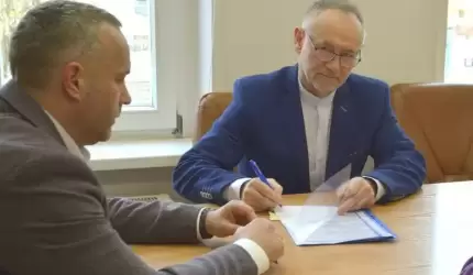 Trwają przygotowania do przebudowy drogi w Osieku