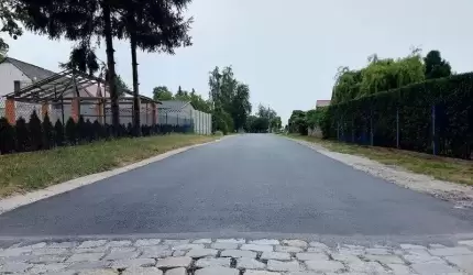 Na terenie gminy Miękinia trwają prace drogowe