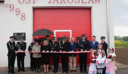 Uroczyste otwarcie remizy w OSP Jarosław
