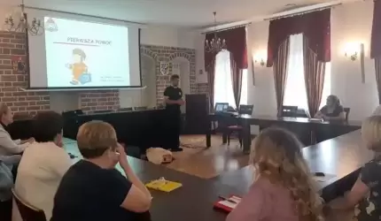 Pierwsza pomoc w GOPS w Środzie Śląskiej