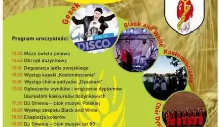 Dożynki Gminy Kostomłoty 2019