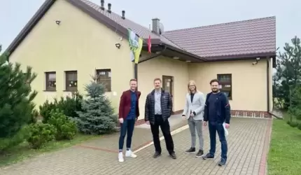 Nowe pokrycie dachu świetlicy w Komornikach