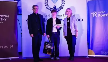 14-letni uczeń średzkiej "trójki" w czołówce laureatów dolnośląskiego konkursu literackiego!