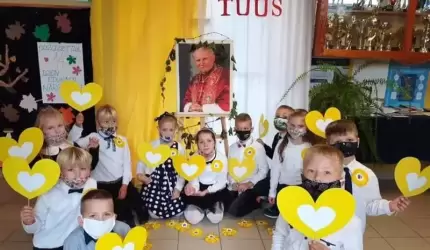 Totus Tuus - Cały Twój. Dzień Patrona Szkoły w Ujeździe Górnym