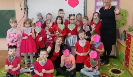 Walentynki u średzkich przedszkolaków