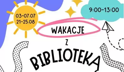 A może wakacje ze średzką biblioteką?