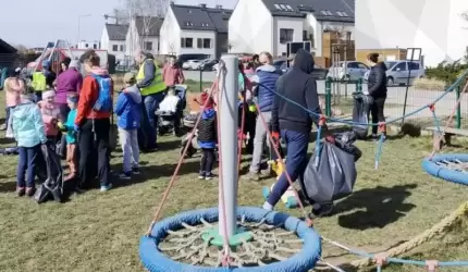 Wiosenne porządki we Wróblowicach i Lutyni