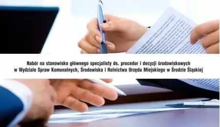 Burmistrz Środy Śląskiej ogłasza nabór