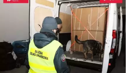 KAS udaremniła na A4 przemyt 2,6 ton tytoniu