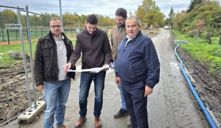 Trwają prace przy rozbudowie ul. Zielonej w Miękini!