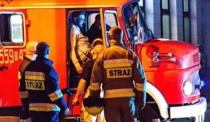 Zadymienie, uwięziony w grzęzawisku i pożar (z raportu strażaków)