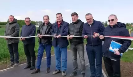 Ścieżka rowerowa relacji Chomiąża - Malczyce oficjalnie otwarta!