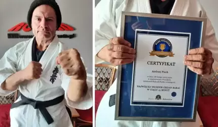 Andrzej Piech po raz szósty pobił Rekord Polski!