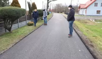 Nakładki asfaltowe w Wojczycach gotowe