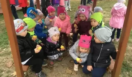 Dzień Edukacji Narodowej i Święto Ziemniaka w przedszkolu w Ciechowie