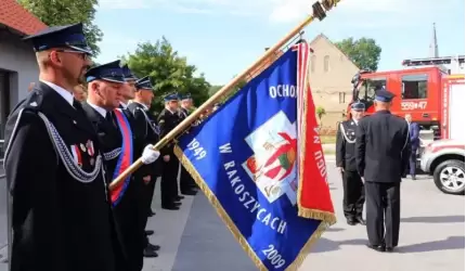Poświęcenie nowych wozów OSP Rakoszyce