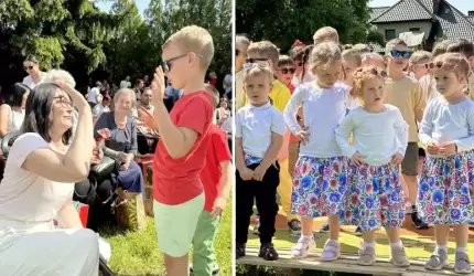 Radosny Festyn Rodzinny w Przedszkolu nr 3 w Środzie Śląskiej