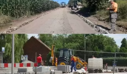 Przebudowa dróg i centrum Wilkszyna