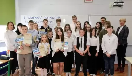 Oto Mistrzowie Matematyki z Gminy Udanin