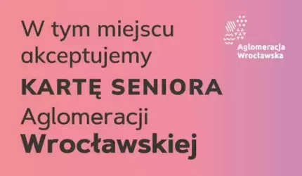 Środa Śląska oferuje Kartę Seniora Aglomeracji Wrocławskiej