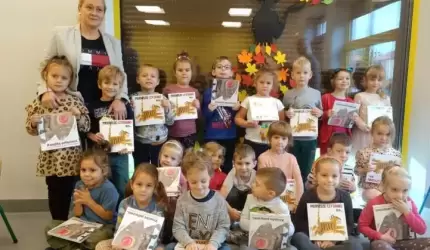 "Mała książka wielki człowiek" w Przedszkolu w Szczepanowie