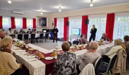 Średzcy policjanci na spotkaniach z seniorami