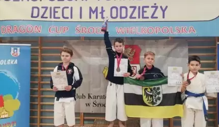 Medalowy weekend średzkich karateków