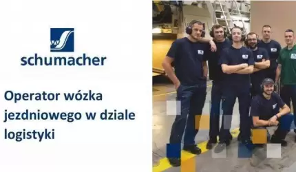 Schumacher Packaging zatrudni operatora wózka jezdniowego w dziale logistyki