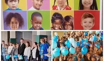Uczniowie z Kostomłotów świętowali Dzień Praw Dziecka wspólnie z UNICEF