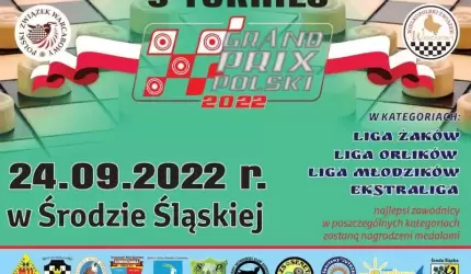 Warcabowe Grand Prix Polski po raz drugi w Środzie Śląskiej