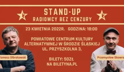 Stand-up “Radiowcy bez cenzury” już w sobotę w PCeKa