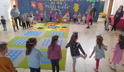 Święto Misia w przedszkolu i żłobku w Szczepanowie