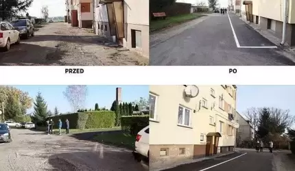 Nowa droga na osiedlu w Udaninie już gotowa