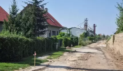 Trwa przebudowa ulicy Spacerowej i Stawowej w Radakowicach