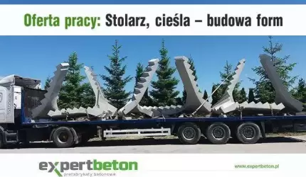 Oferta pracy: Stolarz, cieśla – budowa form