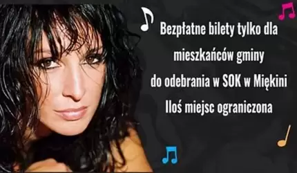 Burmistrz Miękini zaprasza mieszkańców gminy na koncert