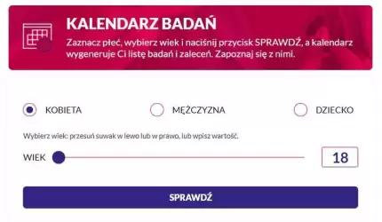 Zaplanuj zdrowie w nowym roku z kalendarzem badań Akademii NFZ