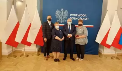 Pracownice Urzędu Gminy Udanin odznaczone przez prezydenta RP