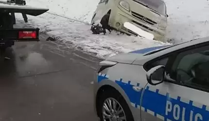 Stracił panowanie nad pojazdem