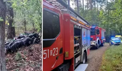 Tragiczny wypadek w Błoniu. Nie żyje 32-letni motocyklista