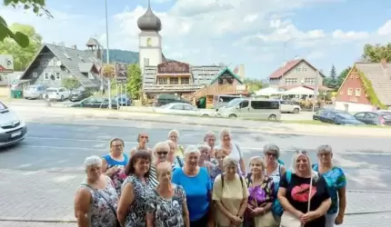 Seniorki zwiedzały Karpacz