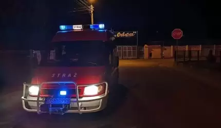 Sylwestrowy pożar w Malczycach