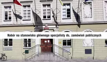 Praca dla głównego specjalisty ds. zamówień publicznych
