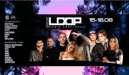 LOOP Festival 2025: Skytech, Malik Montana i dwa muzyczne światy w Cesarzowicach