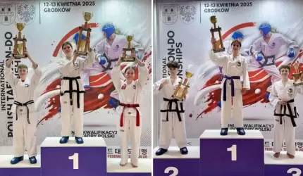 Bardzo udany start zawodników średzkiego klubu Taekwon-do!