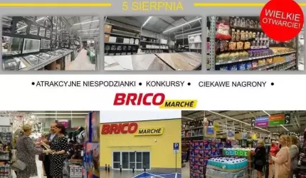 Wielkie otwarcie Bricomarché w Środzie Śląskiej